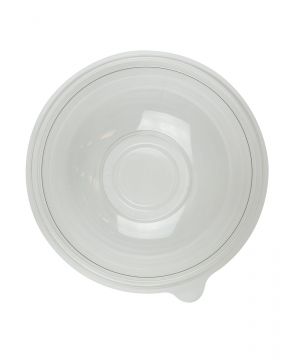 Karat 16oz Dome PET Plastic Salad Bowl Lid - 500 ct