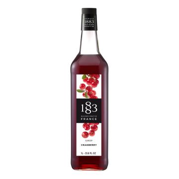 1883 Maison Routin Cranberry Syrup (1L)