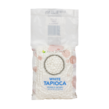 Tea Zone White Tapioca Boba - Bag (6 lbs)