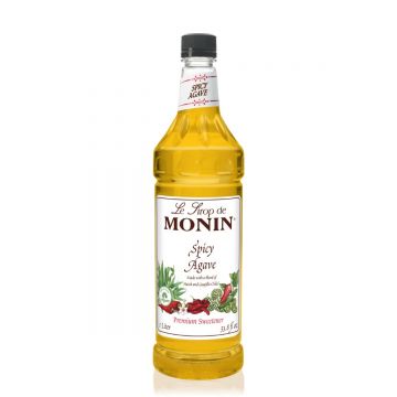 Monin Spicy Agave Sweetener - Bottle (1 Liter)