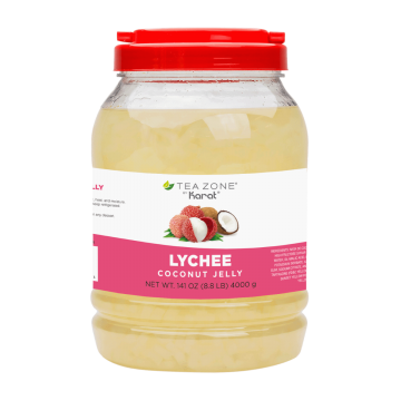 Tea Zone Lychee Coconut Jelly (8.5 lbs)