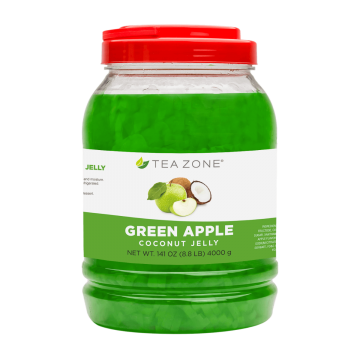 Tea Zone Green Apple Coconut Jelly (8.5 lbs)