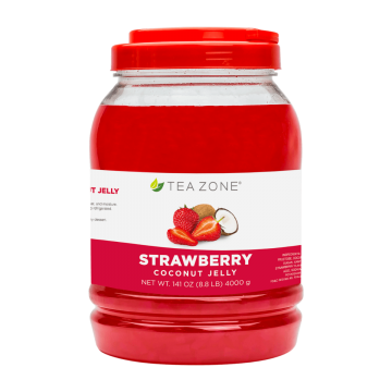 Tea Zone Strawberry Coconut Jelly (8.5 lbs)