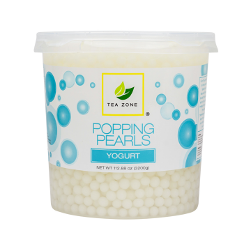 Tea Zone Yogurt Popping Pearls (7 lbs)