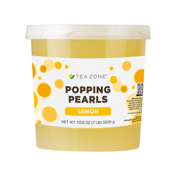  Tea Zone Lemon Popping Pearls (7 lbs) 