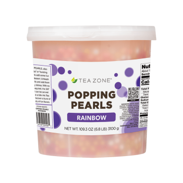 Tea Zone Rainbow Popping Pearls (6.8 lbs)