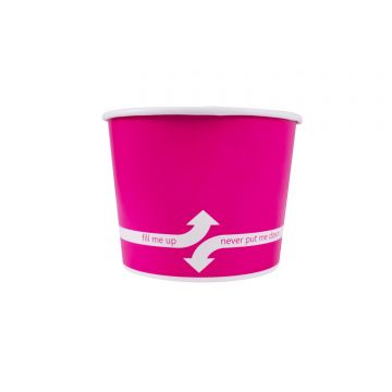 Karat 16oz Food Containers - Pink (112mm) - 1,000 ct