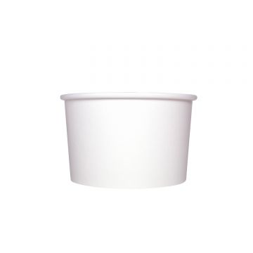 Karat 20oz Food Containers - White (127mm) - 600 ct, C-KDP20W