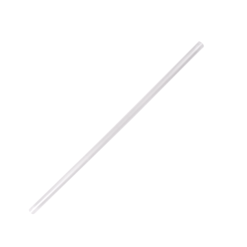 Karat 7.75'' Jumbo Straws (5mm) - Clear - Unwrapped - 12,000 ct