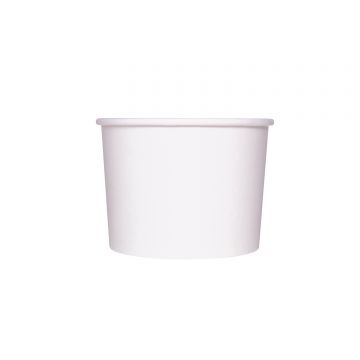 Karat 10/12oz Gourmet Food Container - White (96mm) - 500 ct