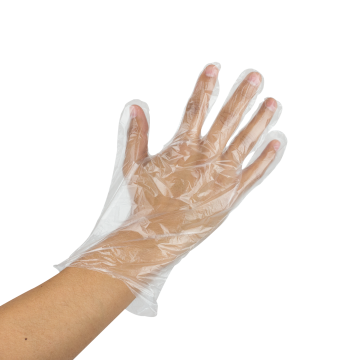 Karat Poly Gloves (Clear) Distributor Pack- Large - 10,000 ct