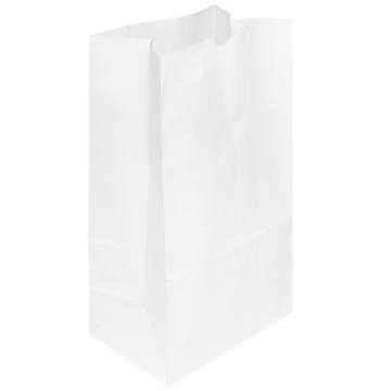 Karat 20 lb Paper Bag (White) - 500 ct