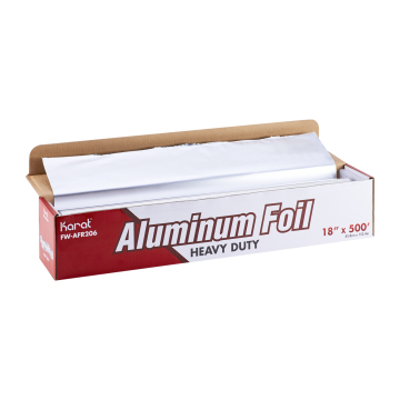 Karat 18"x 500" Heavy Duty Aluminum Foil Roll, FW-AFR206