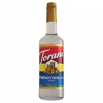 Torani French Vanilla Syrup (750 mL), G-French Vanilla