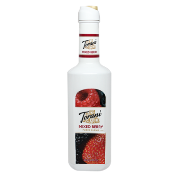 Torani Mixed Berry Puree Blend (1L), G-Puree Blend (Mixed Berry), 1L