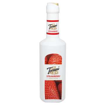 Torani Strawberry Puree Blend (1L), G-Puree Blend (Strawberry), 1L