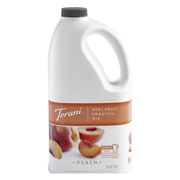 Torani Peach Real Fruit Smoothie Mix (64oz), G-RealFruit Smoothie (PEACH)
