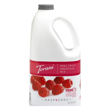 Torani Raspberry Real Fruit Smoothie Mix (64oz), G-RealFruit Smoothie (RASPBERRY)