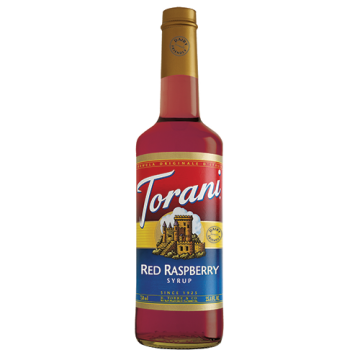 Torani Red Raspberry Syrup (750 mL), G-Red Raspberry