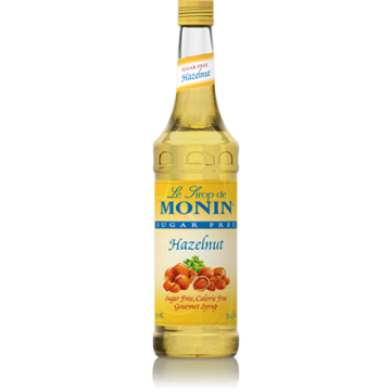 Monin Sugar Free Hazelnut Syrup (750mL), H-Hazelnut-sf