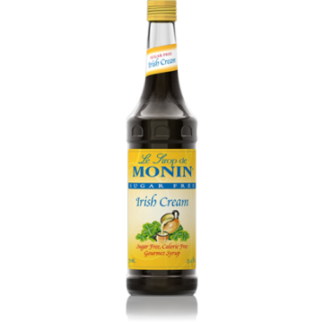 Monin Sugar Free Irish Cream Syrup (750mL), H-Irish Cream-sf