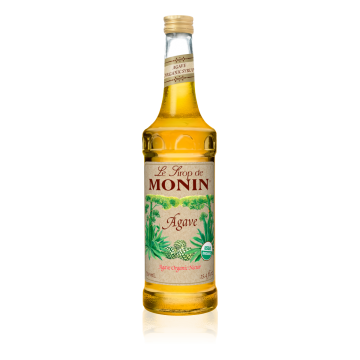 Monin Agave Nectar Organic Sweetener Syrup (750 mL), H-Organic, Agave Nectar