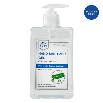 Hand Sanitizer Gel, 16 oz - Case of 24 bottles