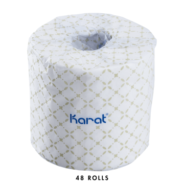 Karat Standard 2-ply Toilet Paper Rolls - 48 ct, JS-TTW500