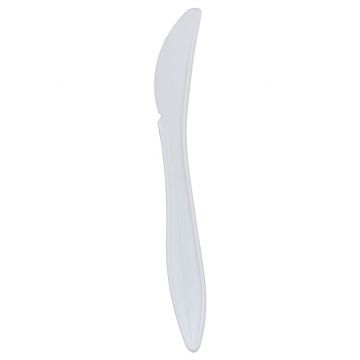 Karat PP Plastic Plastic Medium Weight Knives - White - 1,000 ct