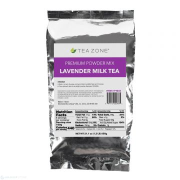 Tea Zone Lavender Milk Tea Powder (1.32 lbs)