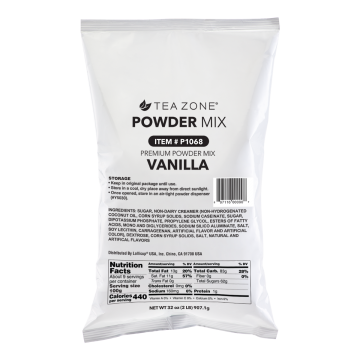 Tea Zone Vanilla Powder (2 lbs)