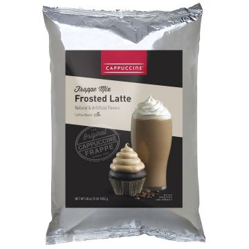 Cappuccine Frosted Latte Frappe Mix (3 lbs), P4000