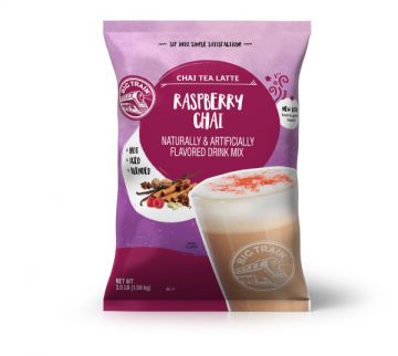 Big Train Raspberry Chai Tea Latte Beverage Mix (3.5 lbs)