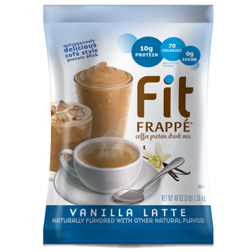 Big Train Fit Frappe Protein Drink Mix Vanilla Latte (3 lbs), P6092