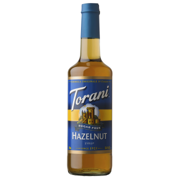 Torani Sugar Free Hazelnut Syrup (750 mL), G-Hazelnut-sf