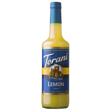 Torani Sugar Free Lemon Syrup (750 mL), G-Lemon-sf
