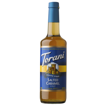 Torani Sugar Free Salted Caramel Syrup (750 mL)