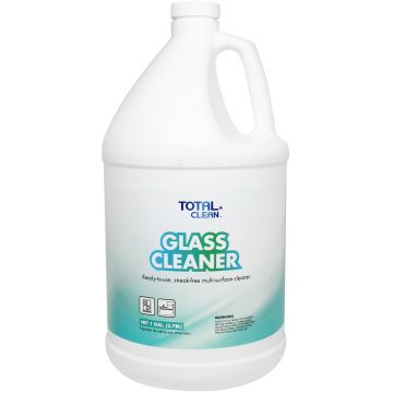 Total Clean Glass Window Cleaner, 1 Gallon - Case of 4 bottles, TC-GC300