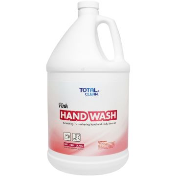Total Clean Pink Hand Wash, 1 Gallon - Case of 4 bottles