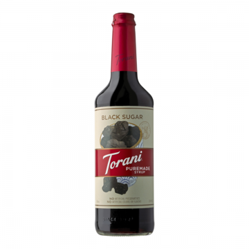 Torani Puremade Black Sugar Syrup - Bottle (750mL)