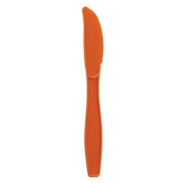 Karat PP Plastic Extra Heavy Weight Knives - Orange - 1,000 ct