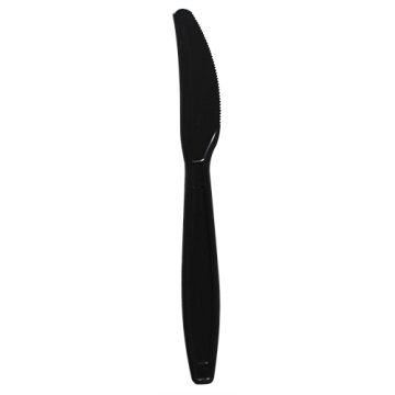 Karat PP Plastic Extra Heavy Weight Knives - Black - 1,000 ct