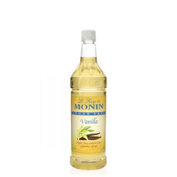 Monin Sugar Free Vanilla Syrup - Bottle (1L)