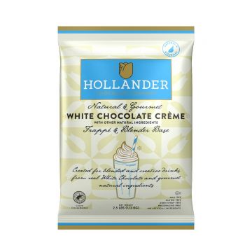 Hollander White Chocolate Crème Frappé & Blender Base (2.5lbs) 