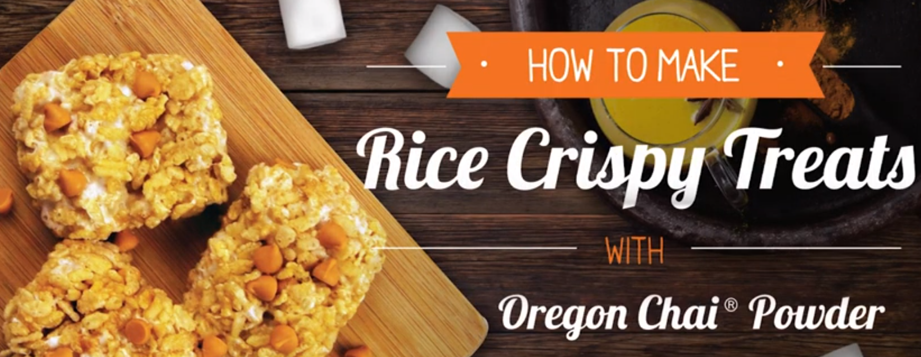 How to Make Rice Crispy Treats ... with Oregon Chai!