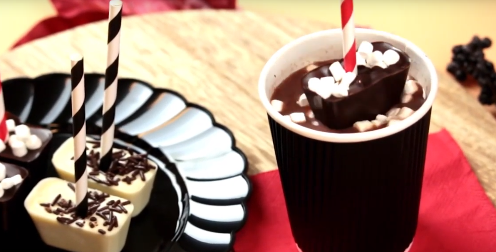 Make Your Own Hot Chocolate Sticks ... with Ghirardelli!