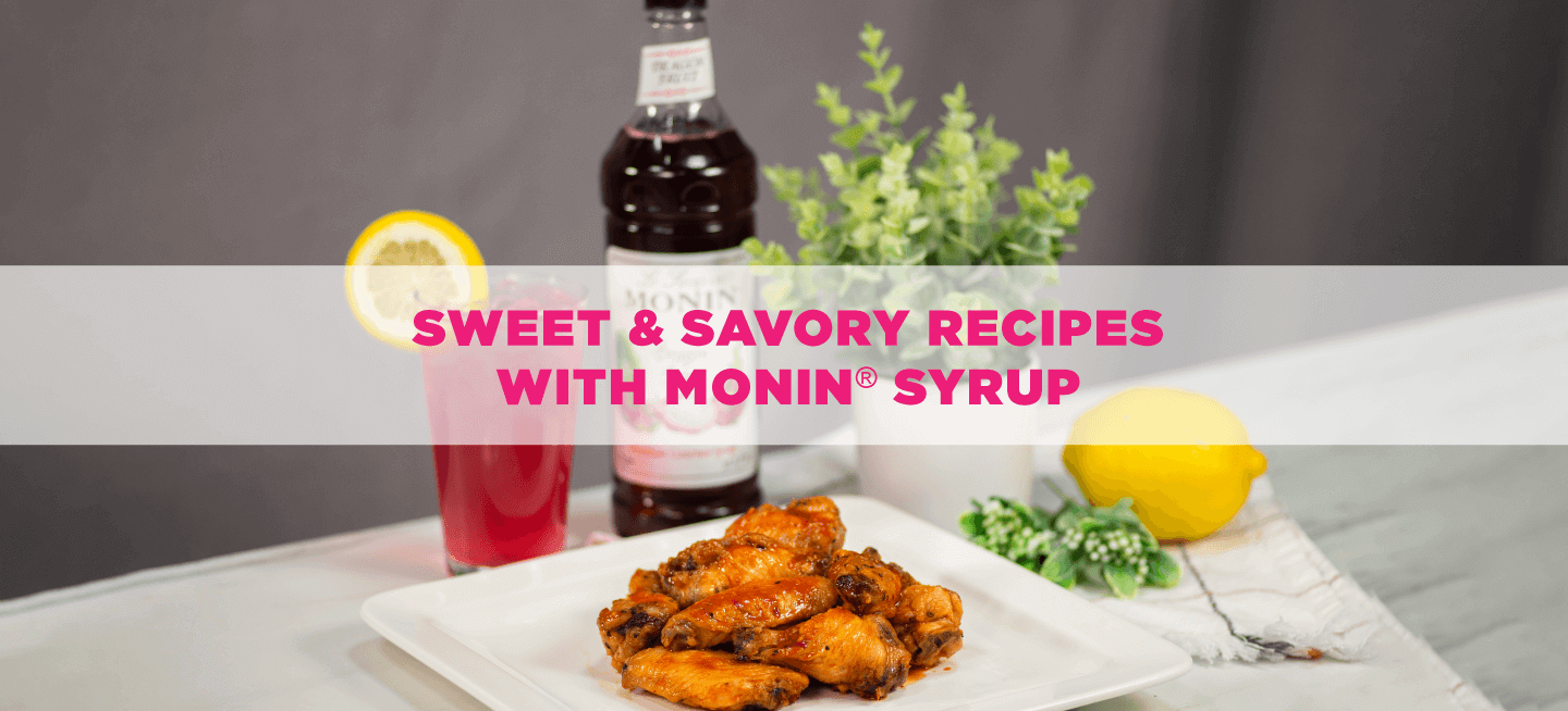 Use Syrups and Concentrates for Both Sweet and Savory Creations