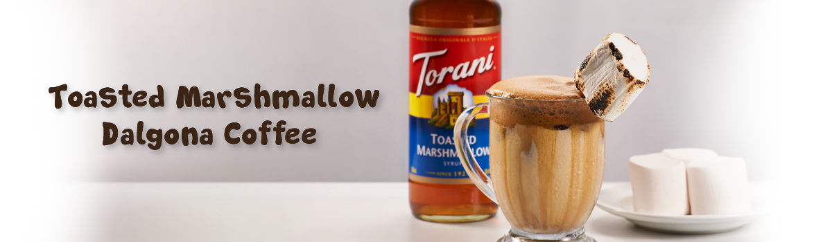 Toasted Marshmallow Dalgona Coffee